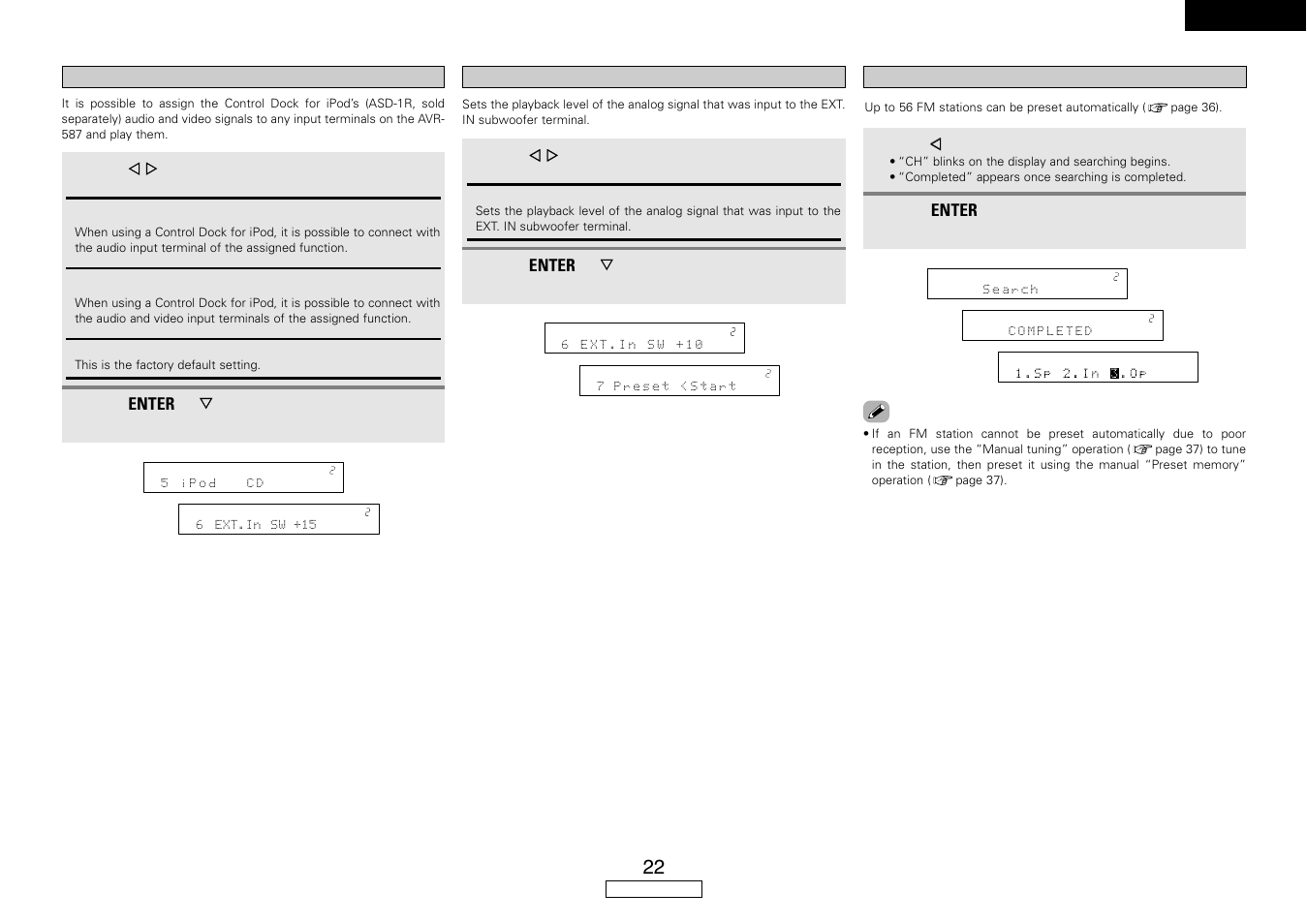 Denon AVR-587 User Manual | Page 25 / 60