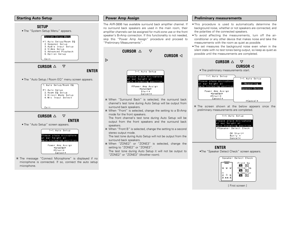 Denon AVR-3806 User Manual | Page 16 / 142