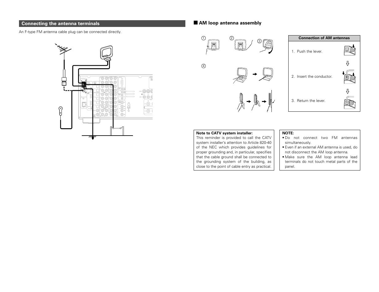 Denon AVR-3806 User Manual | Page 27 / 142