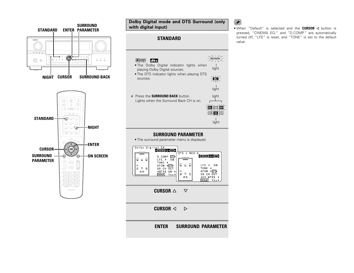 Denon AVR-3806 User Manual | Page 38 / 142