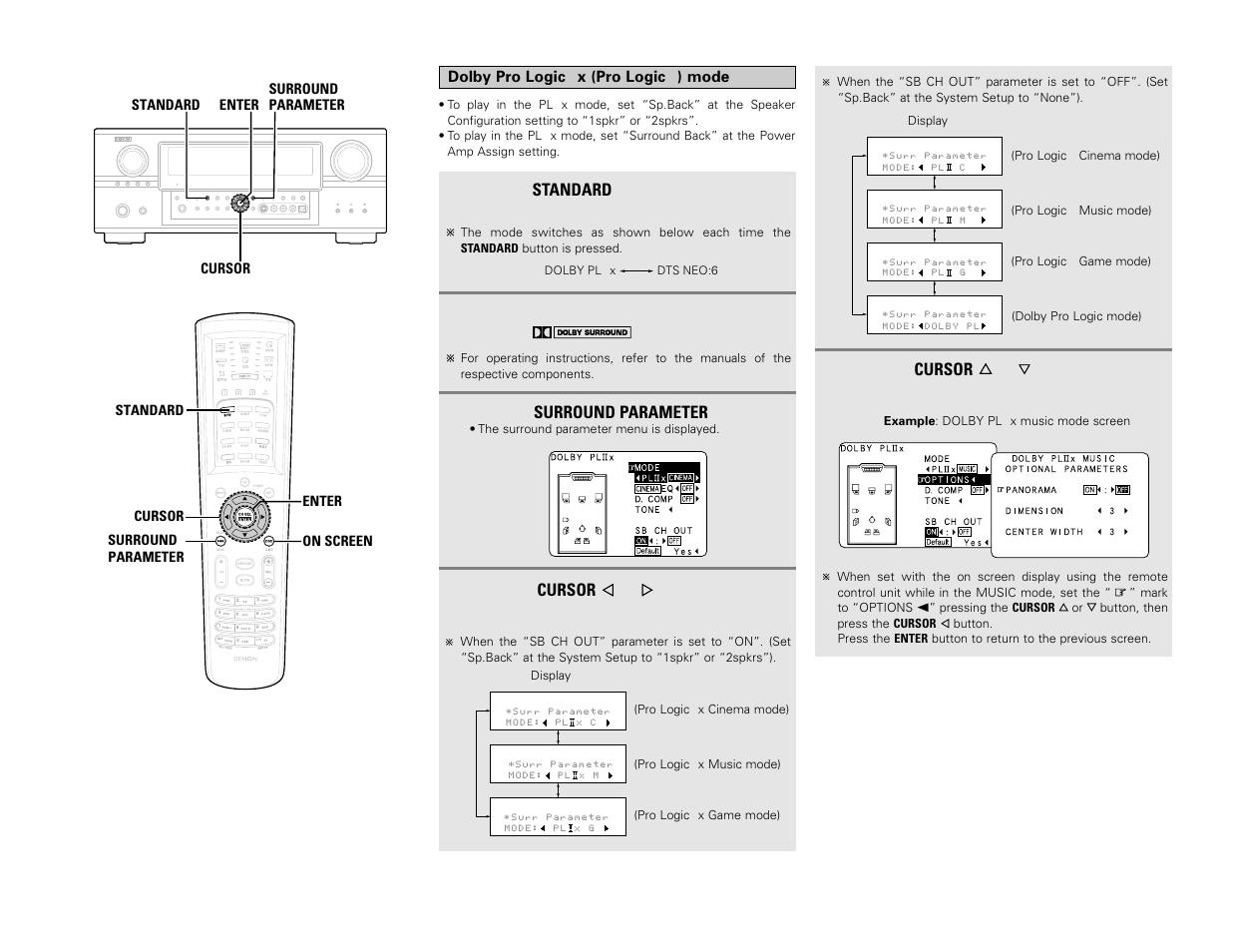 Denon AVR-3806 User Manual | Page 41 / 142