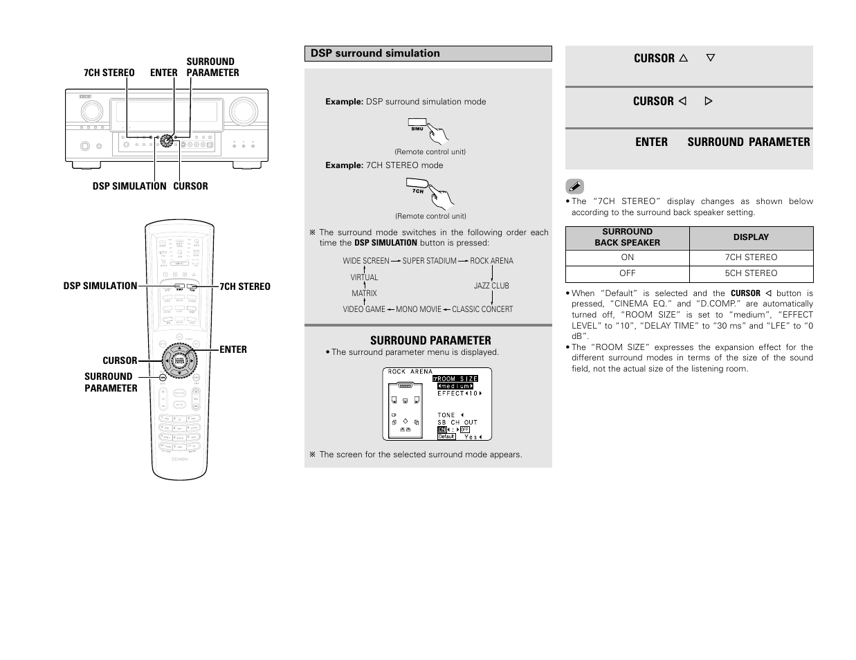 Denon AVR-3806 User Manual | Page 45 / 142