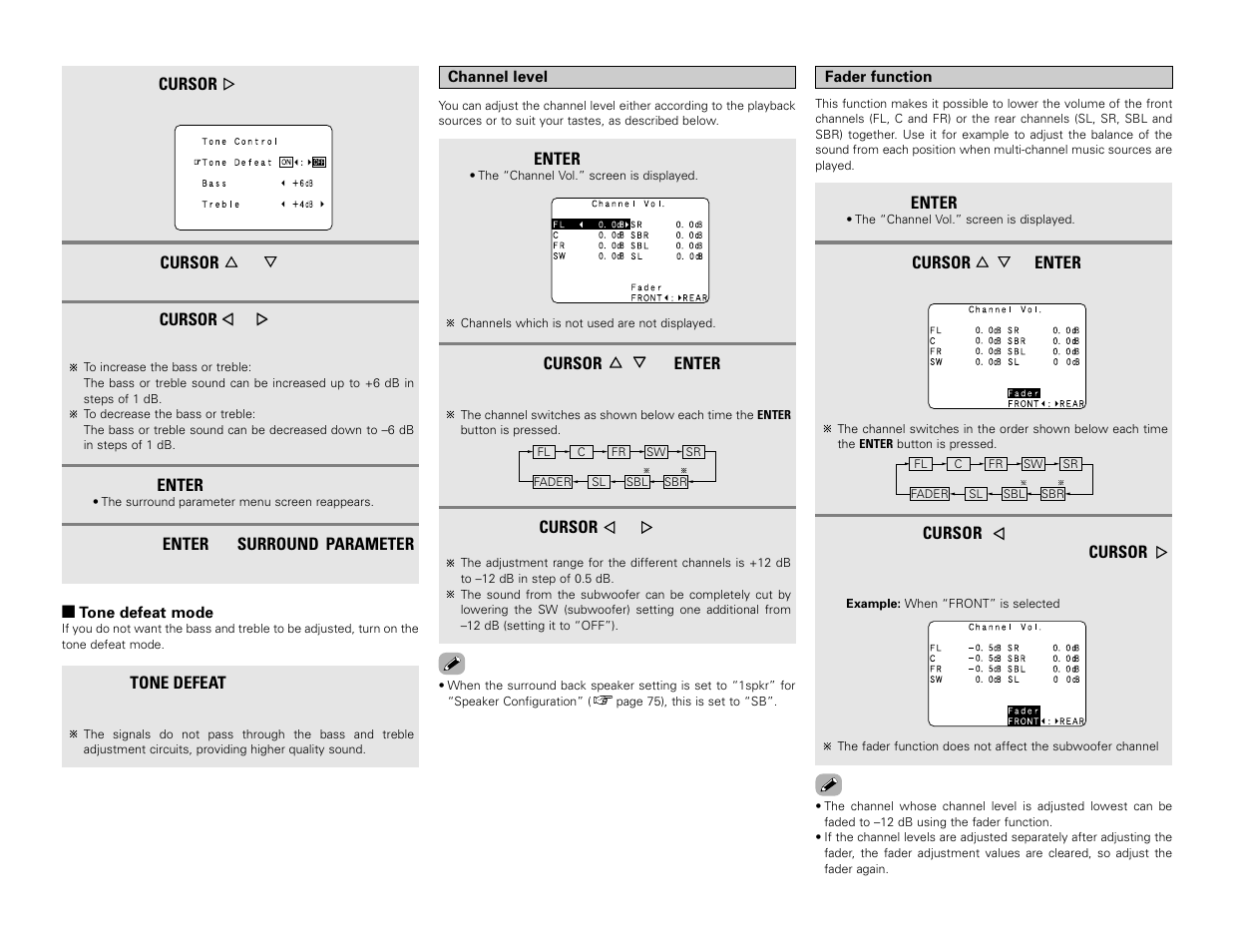 Denon AVR-3806 User Manual | Page 47 / 142
