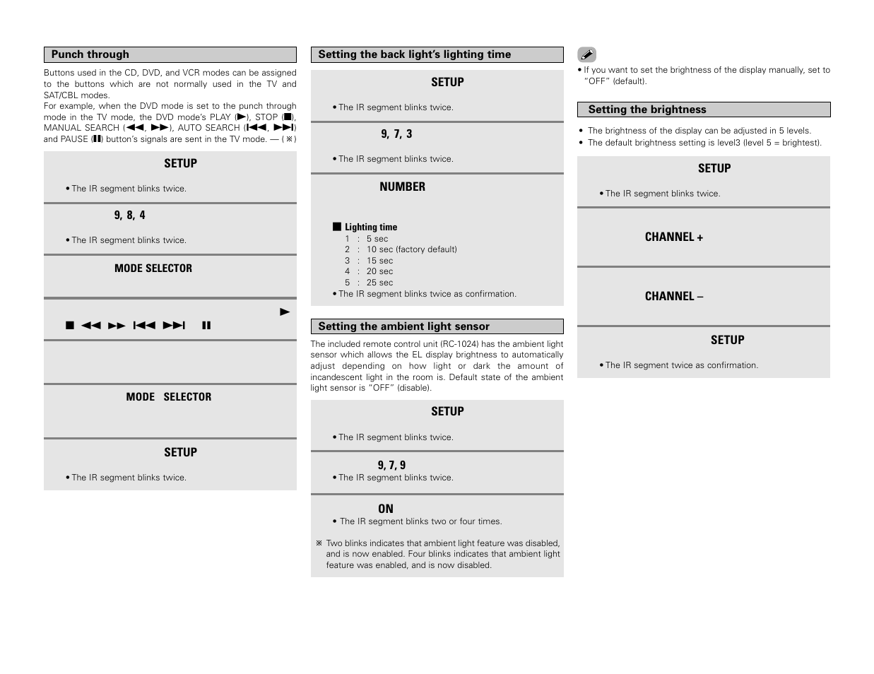 Denon AVR-3806 User Manual | Page 59 / 142