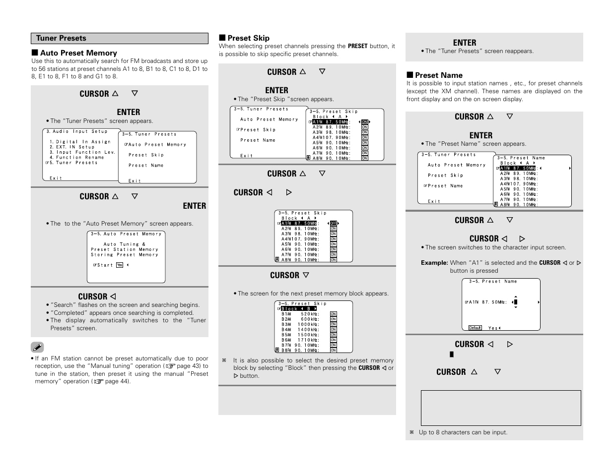Denon AVR-3806 User Manual | Page 70 / 142