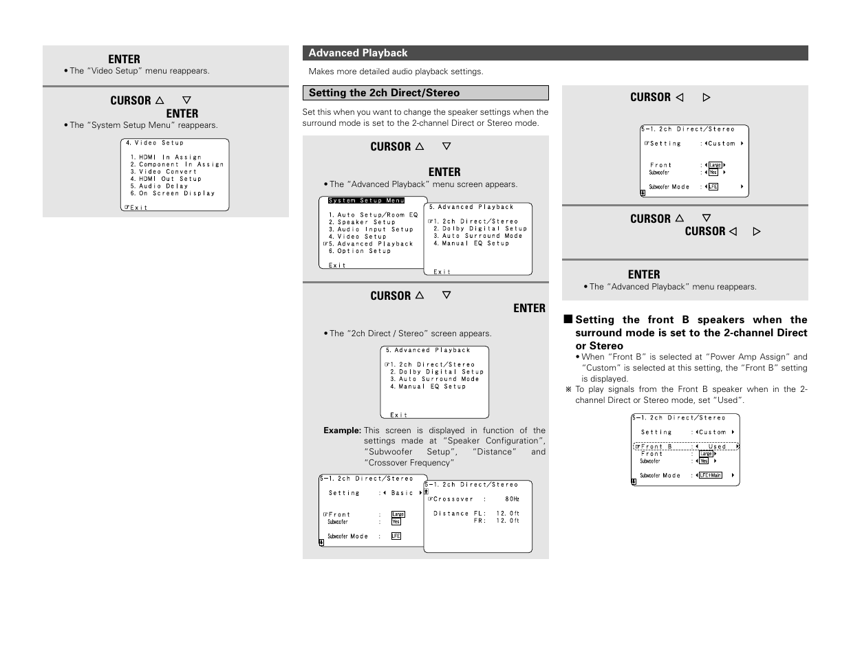 Denon AVR-3806 User Manual | Page 74 / 142