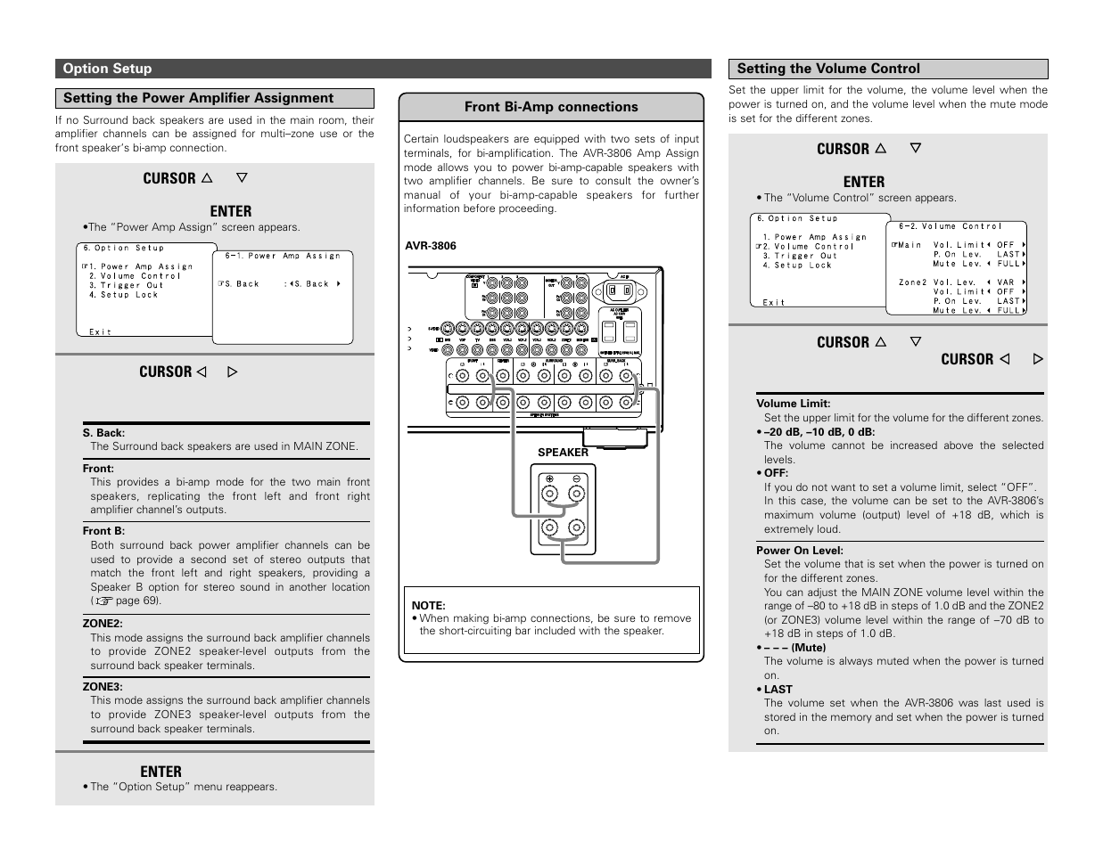 Denon AVR-3806 User Manual | Page 77 / 142
