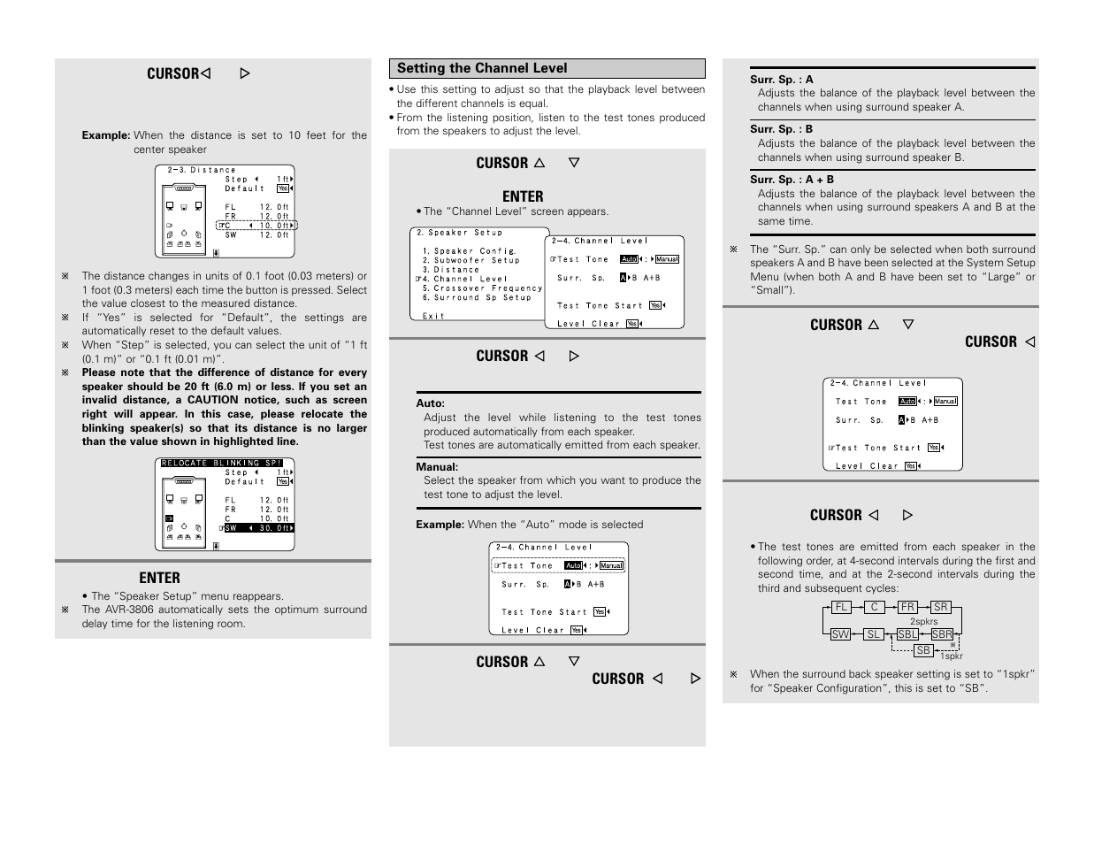 Denon AVR-3806 User Manual | Page 82 / 142