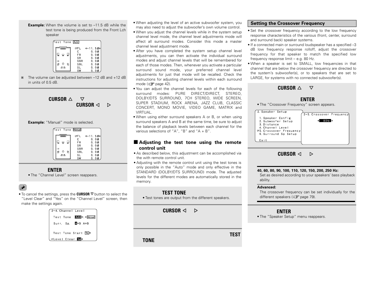 Denon AVR-3806 User Manual | Page 83 / 142