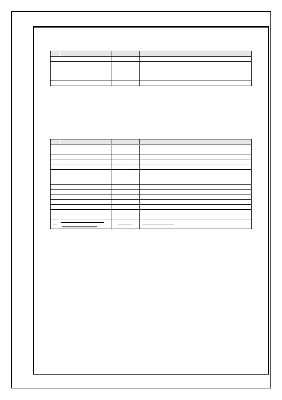 List of answer codes, List of status codes | Denon 3800BD User Manual | Page 12 / 49