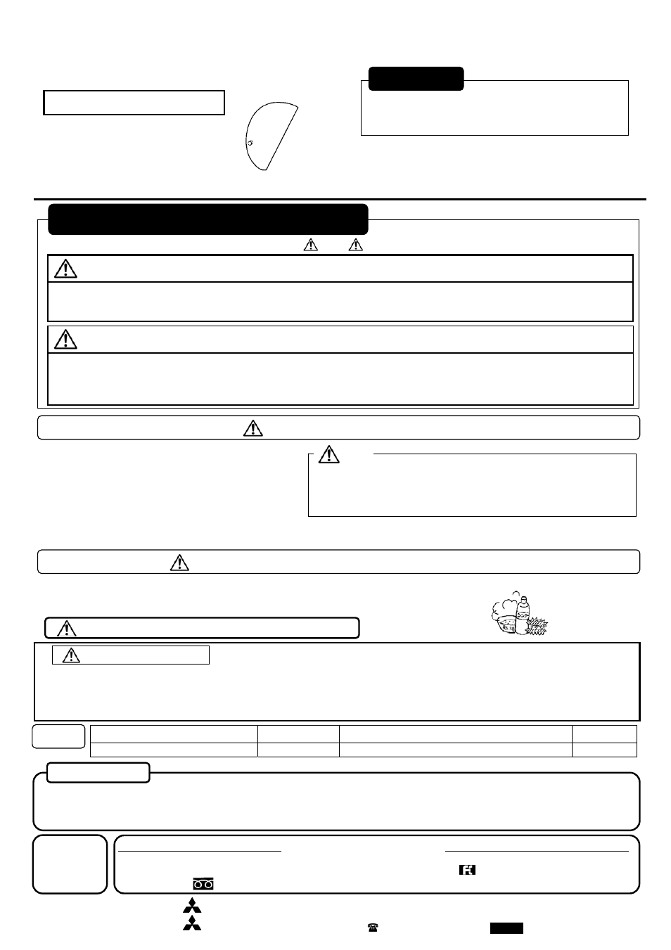 MITSUBISHI ELECTRIC LV4164 User Manual | 2 pages