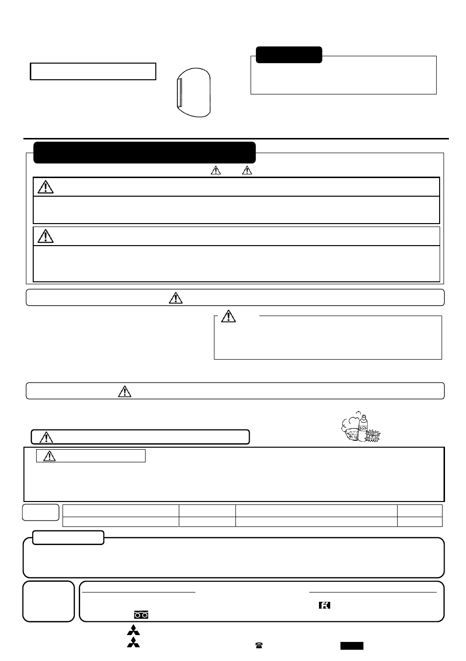 MITSUBISHI ELECTRIC LV4165 User Manual | 2 pages