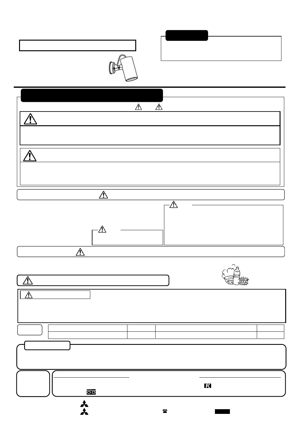 MITSUBISHI ELECTRIC LS1114K User Manual | 2 pages