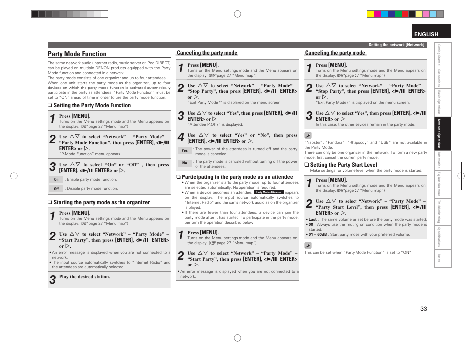 Denon RCD-N7 User Manual | Page 37 / 58