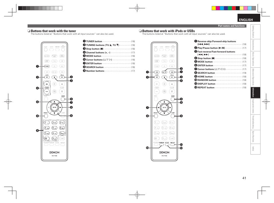 Denon RCD-N7 User Manual | Page 45 / 58