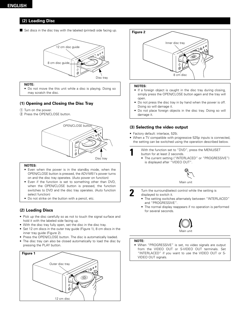 English | Denon D-M51DVS User Manual | Page 40 / 109