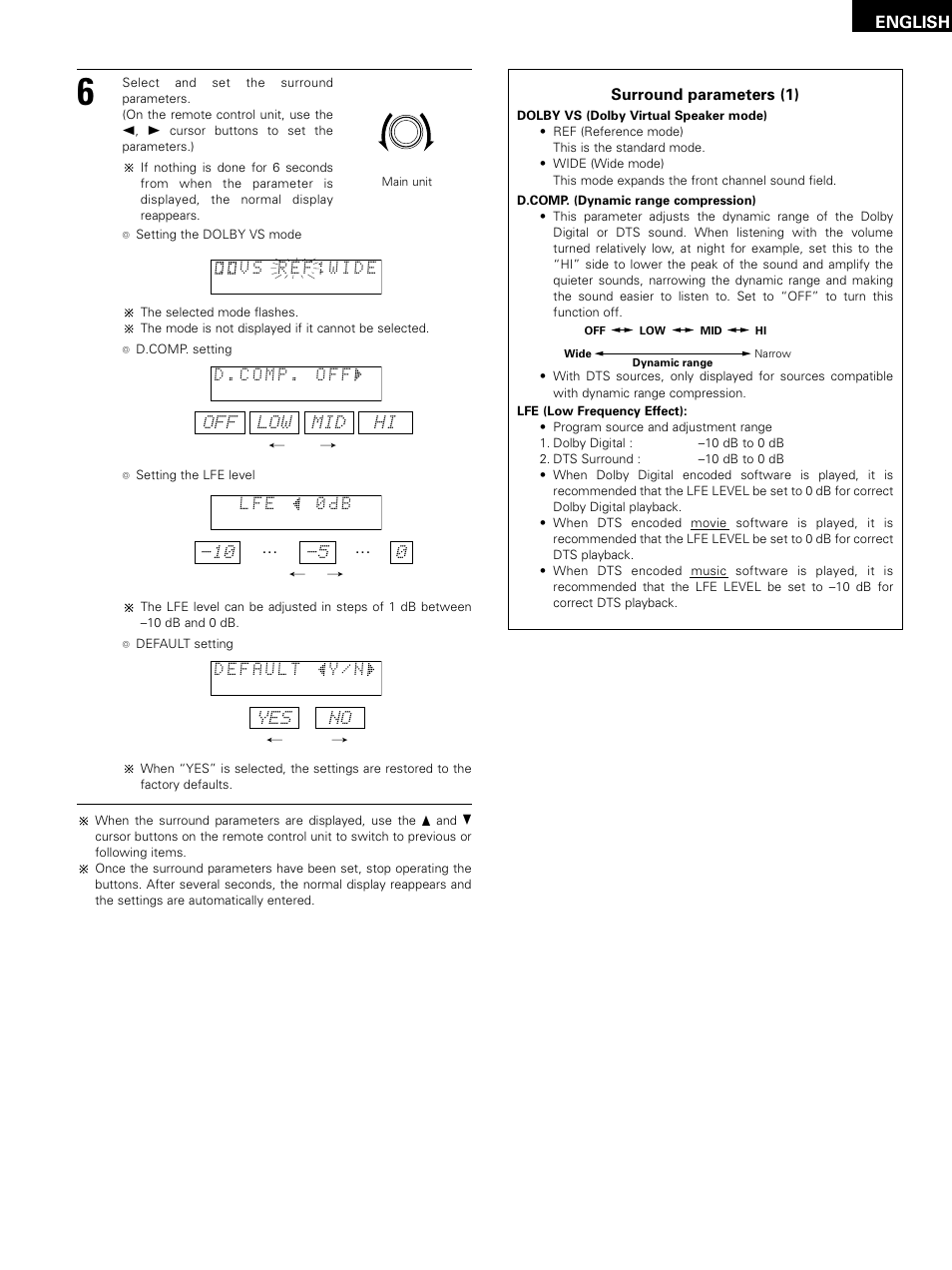 English | Denon D-M51DVS User Manual | Page 51 / 109