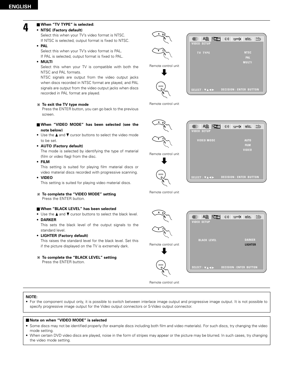 English | Denon D-M51DVS User Manual | Page 94 / 109