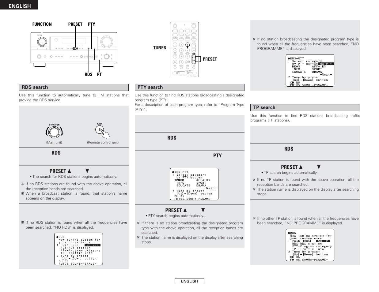 Denon AVR-2106 User Manual | Page 32 / 57