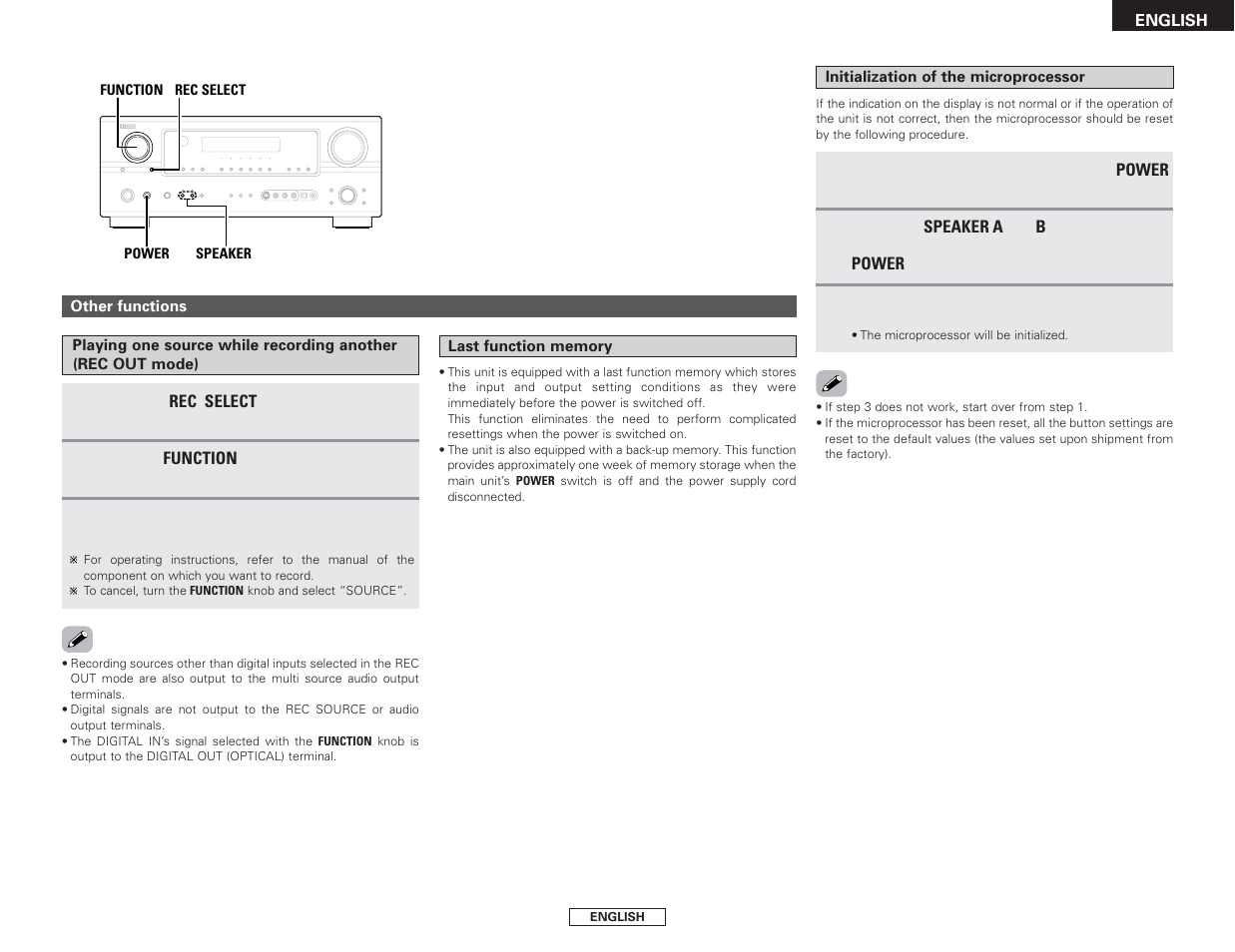 Denon AVR-2106 User Manual | Page 37 / 57