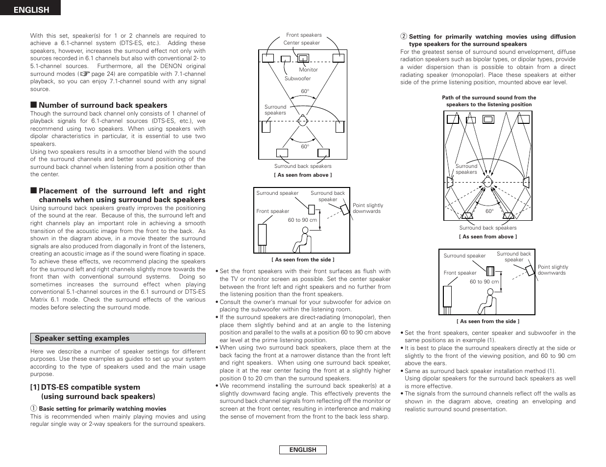 Denon AVR-2106 User Manual | Page 52 / 57