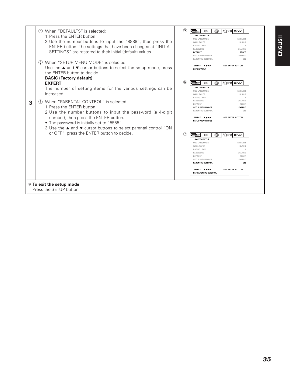 English | Denon DN-V310 User Manual | Page 42 / 83