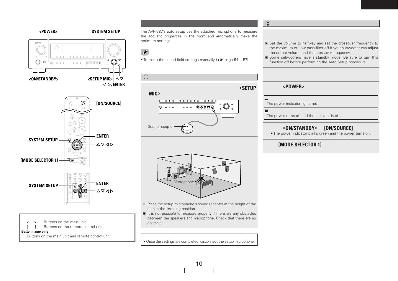 Denon AVR-787 User Manual | Page 13 / 74