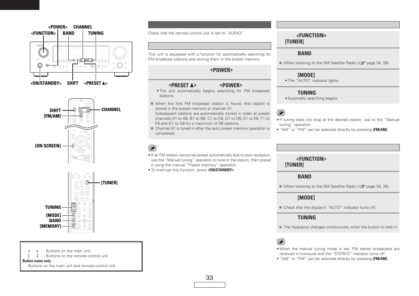 Denon AVR-787 User Manual | Page 36 / 74