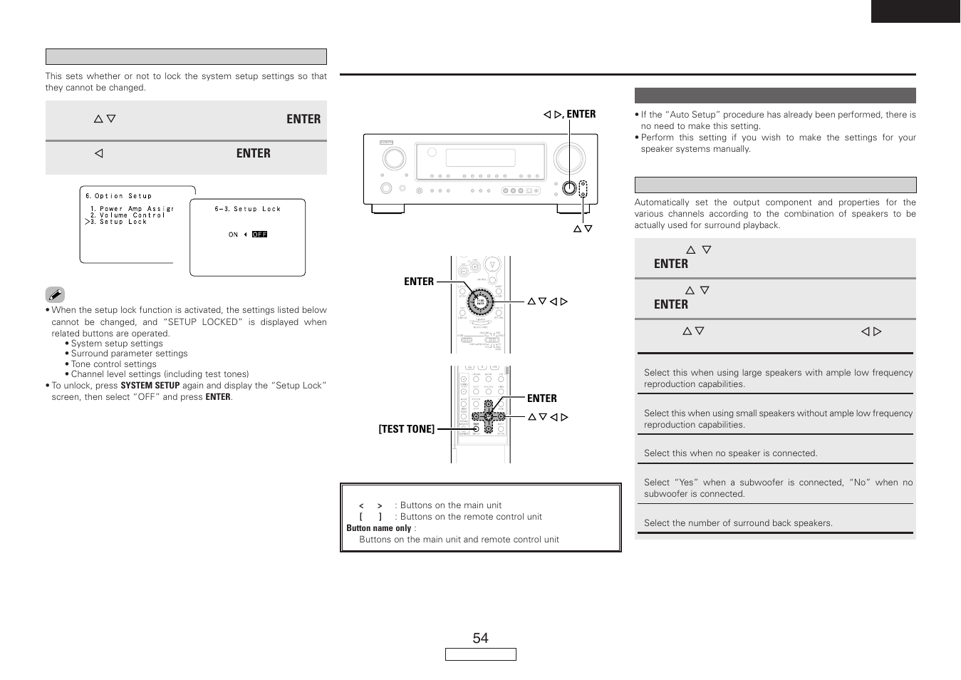 Advanced setup – part 2 | Denon AVR-787 User Manual | Page 57 / 74