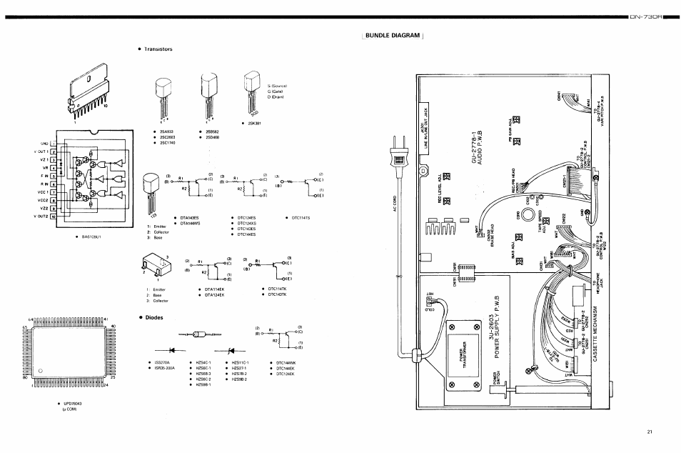 О q н н, О о о о н н н н, О о о о | Denon DN-730R User Manual | Page 21 / 25