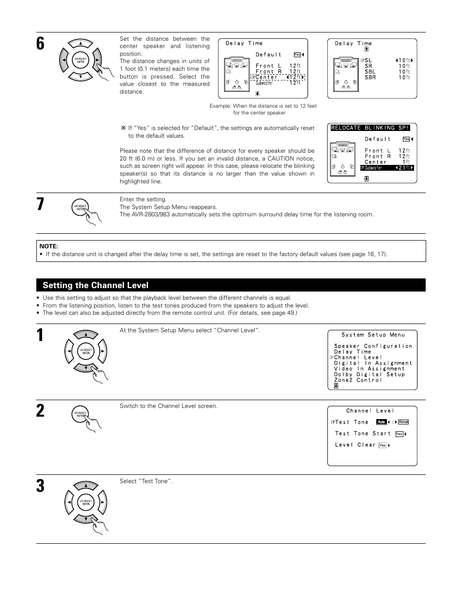 Denon AVR-983 User Manual | Page 21 / 76