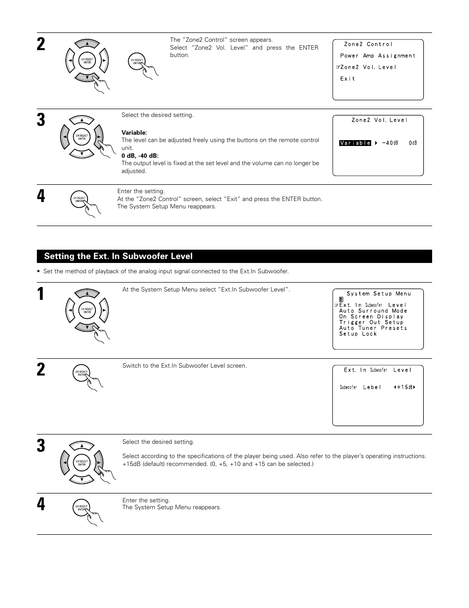 Denon AVR-983 User Manual | Page 26 / 76