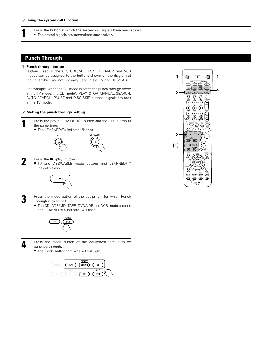 Denon AVR-983 User Manual | Page 38 / 76