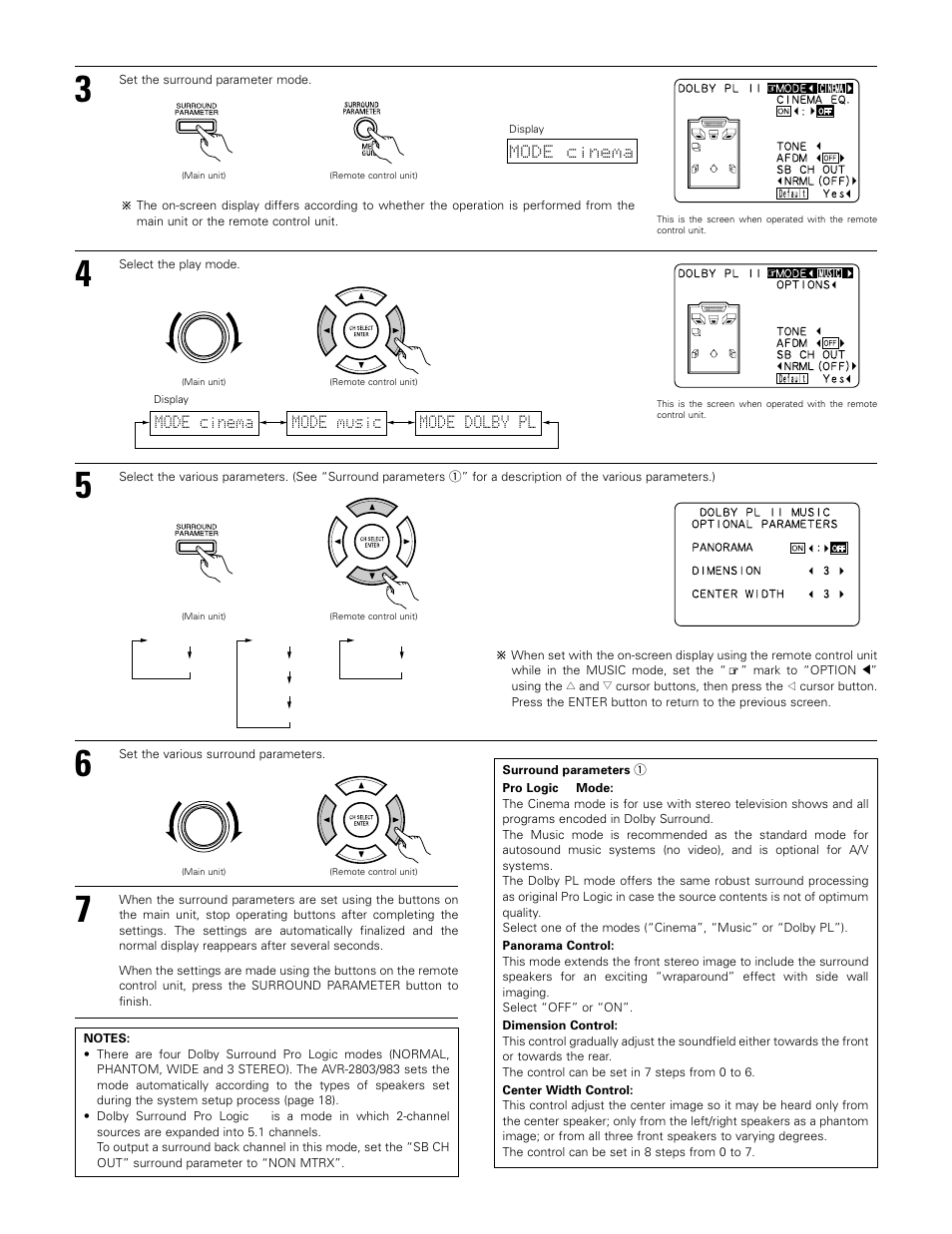 Denon AVR-983 User Manual | Page 51 / 76