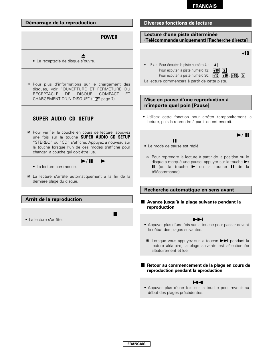 Denon DCD-2000AE User Manual | Page 37 / 90