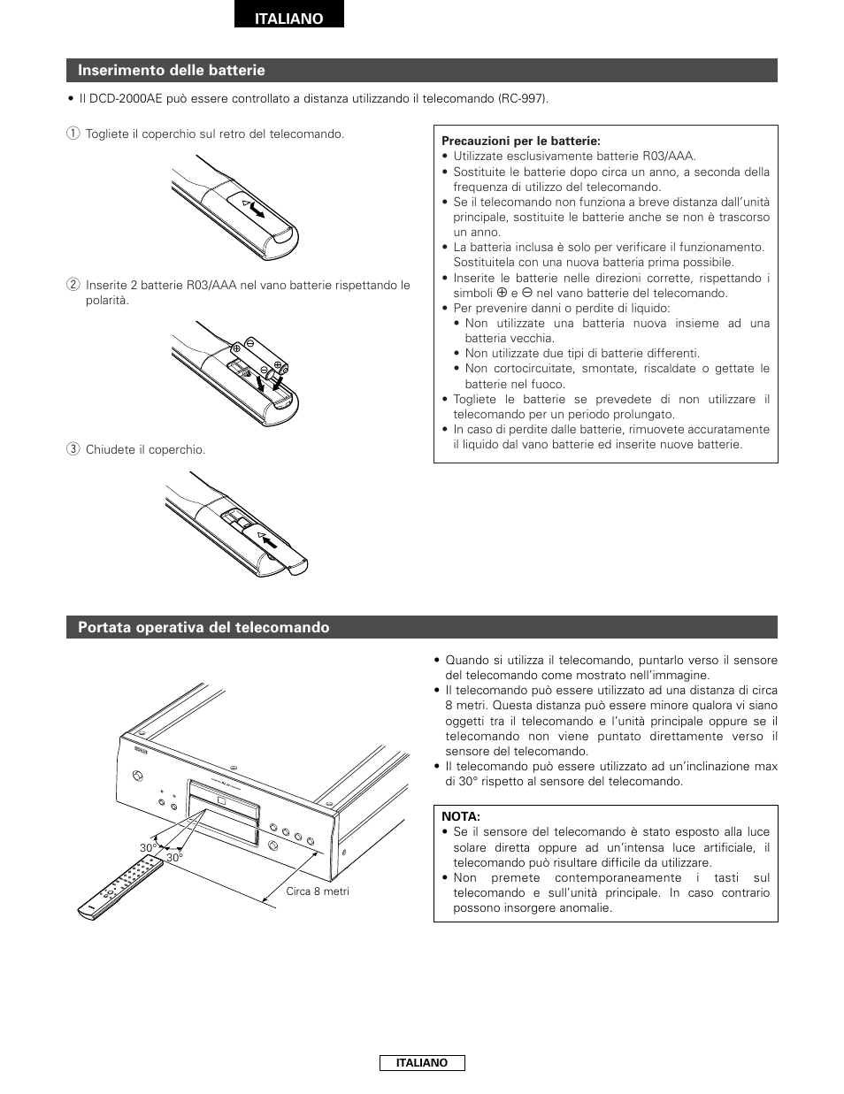 Denon DCD-2000AE User Manual | Page 44 / 90