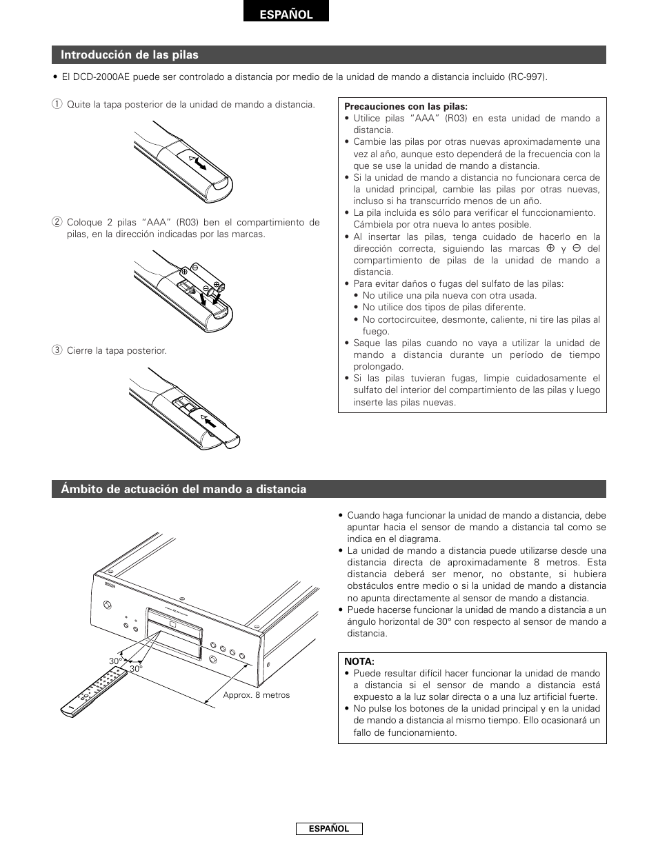 Denon DCD-2000AE User Manual | Page 56 / 90