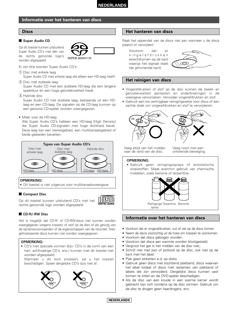 Stereo | Denon DCD-2000AE User Manual | Page 67 / 90