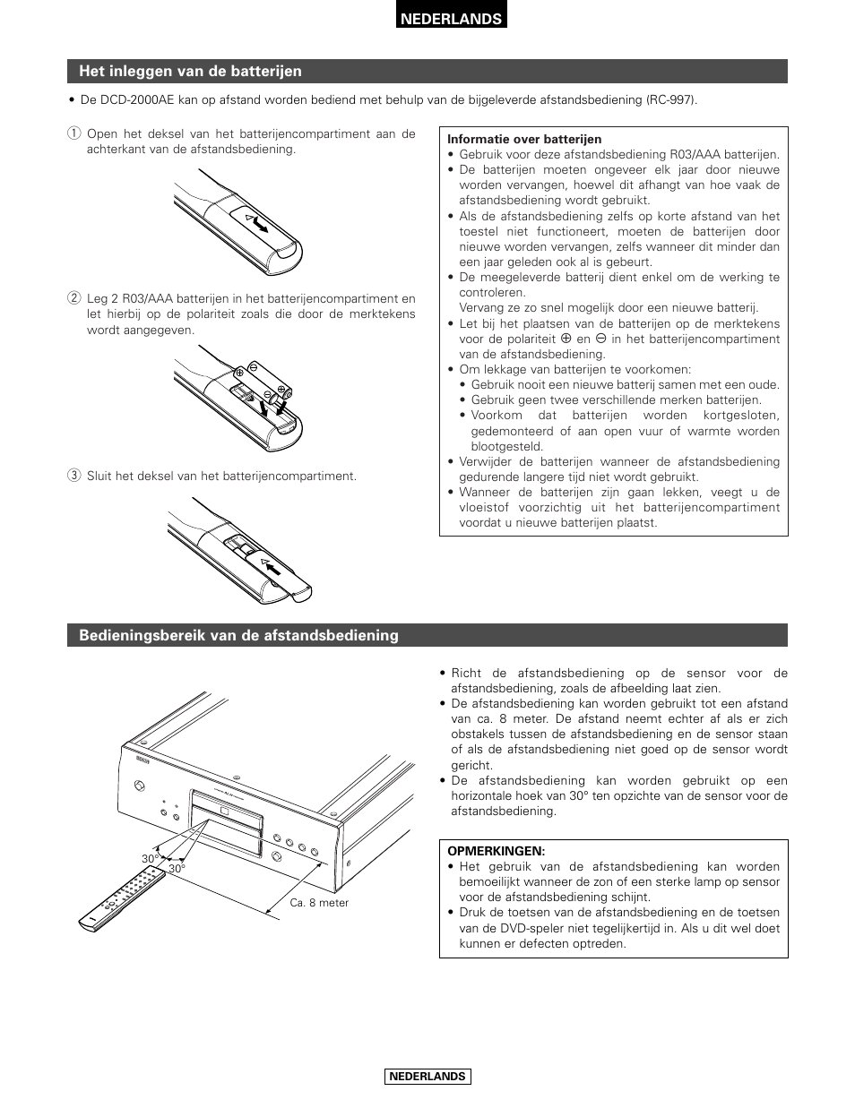 Denon DCD-2000AE User Manual | Page 68 / 90