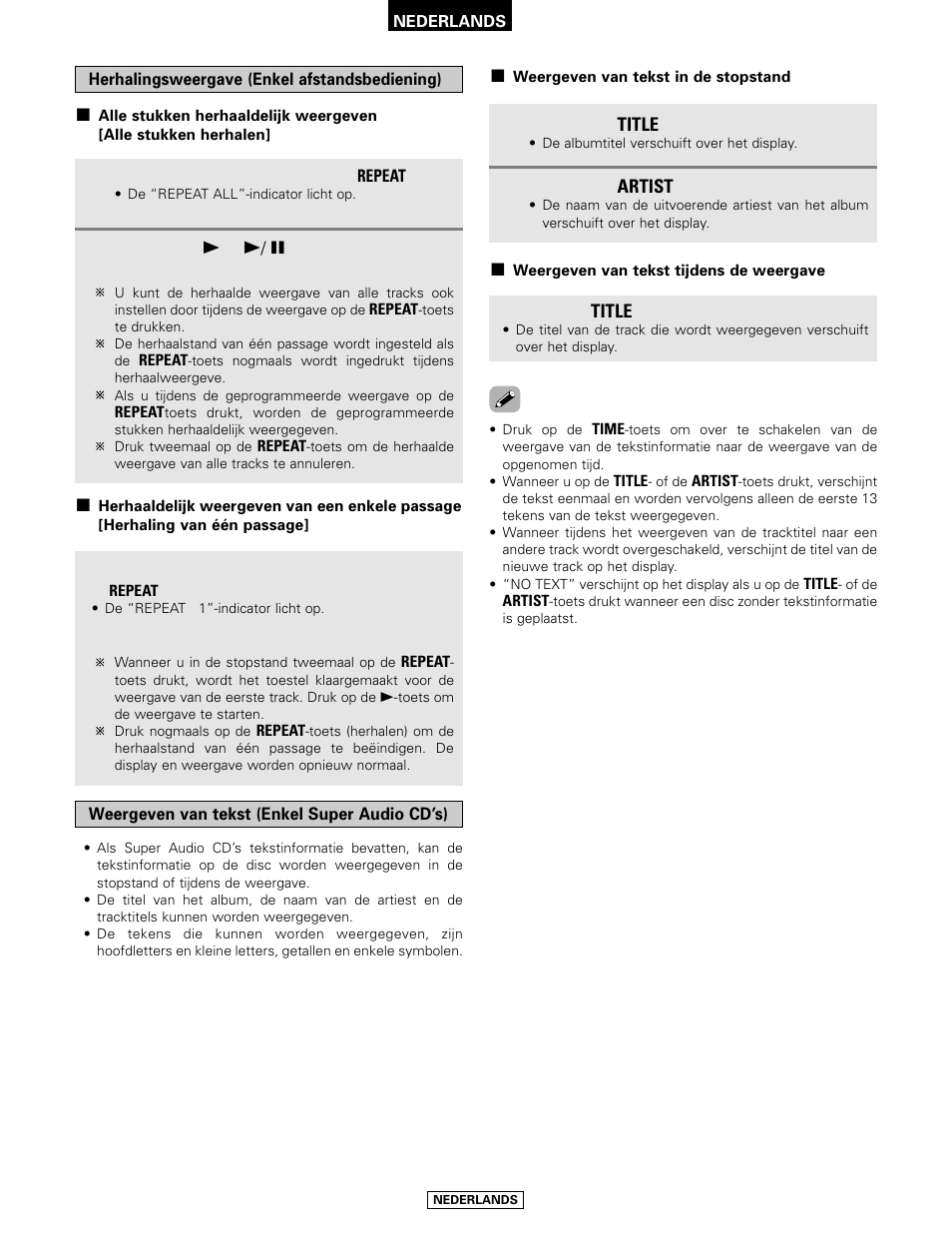 Denon DCD-2000AE User Manual | Page 75 / 90