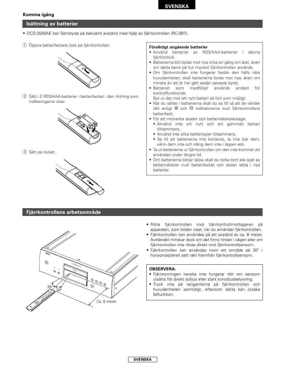 Denon DCD-2000AE User Manual | Page 80 / 90