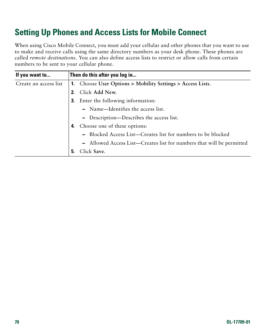 Cisco IP Phone 7942G User Manual | Page 78 / 98