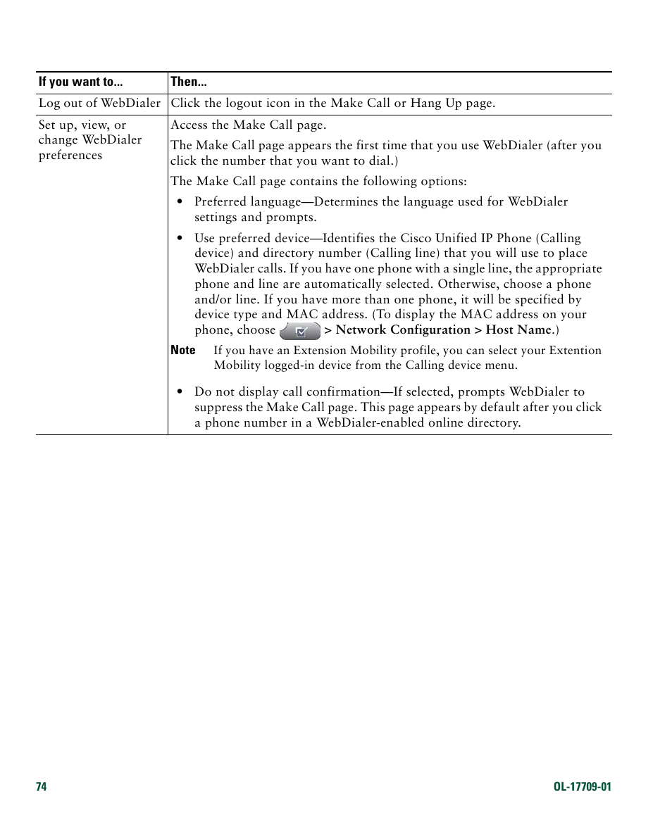 Cisco IP Phone 7942G User Manual | Page 82 / 98