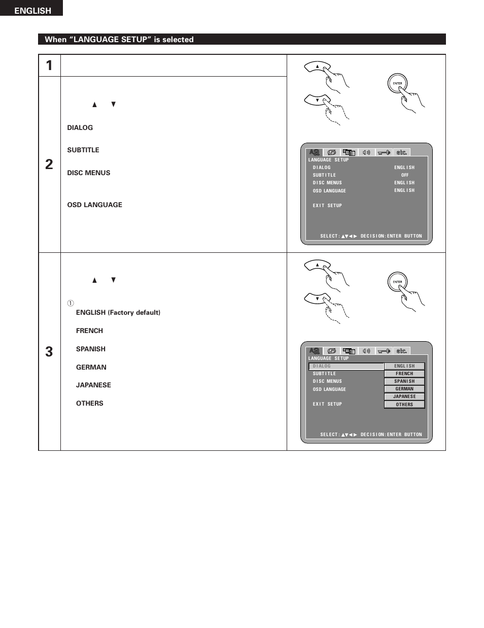 English | Denon DVD-5910 User Manual | Page 30 / 86