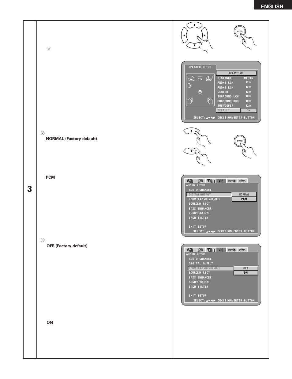 English | Denon DVD-5910 User Manual | Page 43 / 86