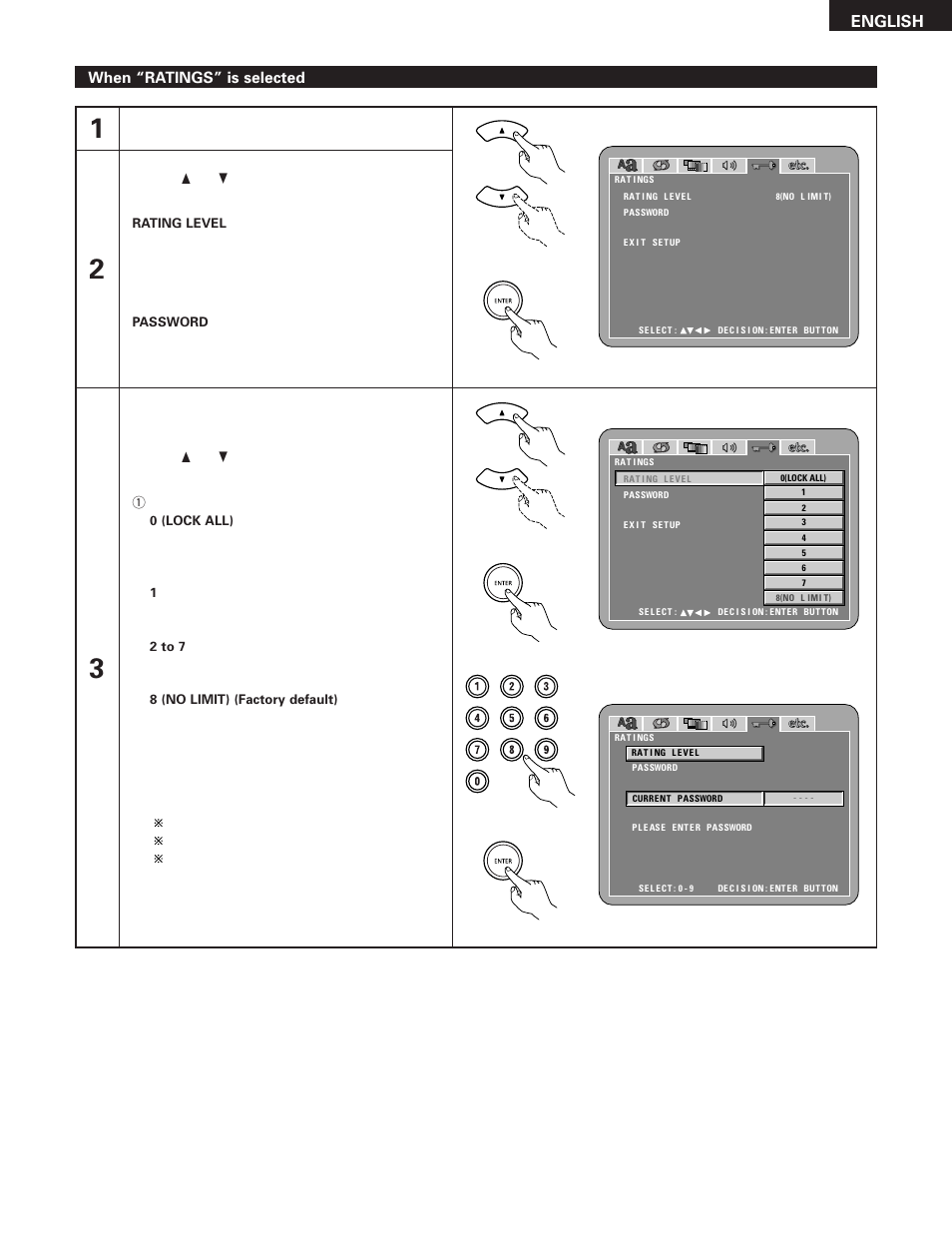 English | Denon DVD-5910 User Manual | Page 45 / 86