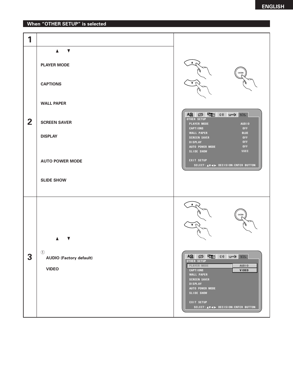 English | Denon DVD-5910 User Manual | Page 47 / 86