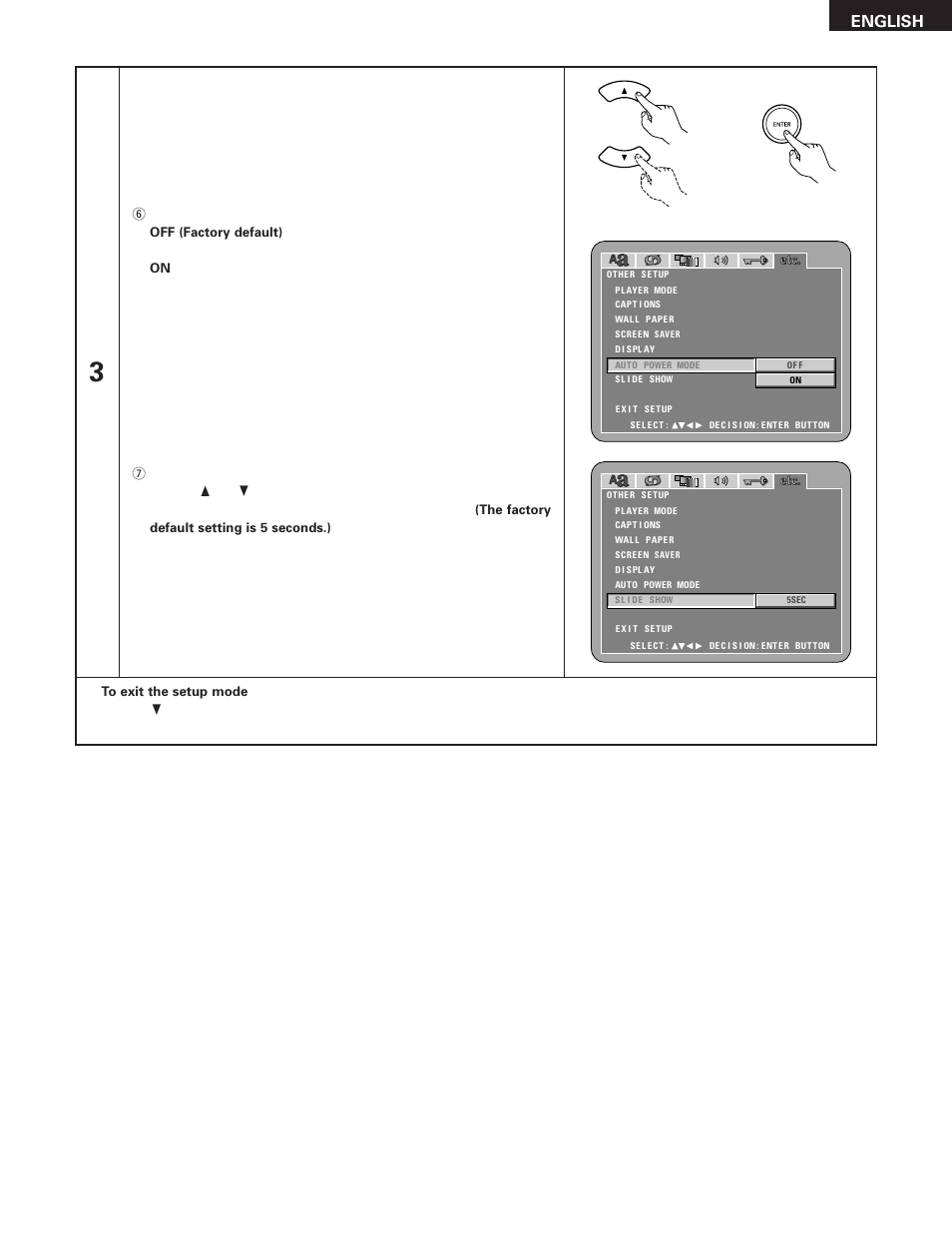 English | Denon DVD-5910 User Manual | Page 49 / 86