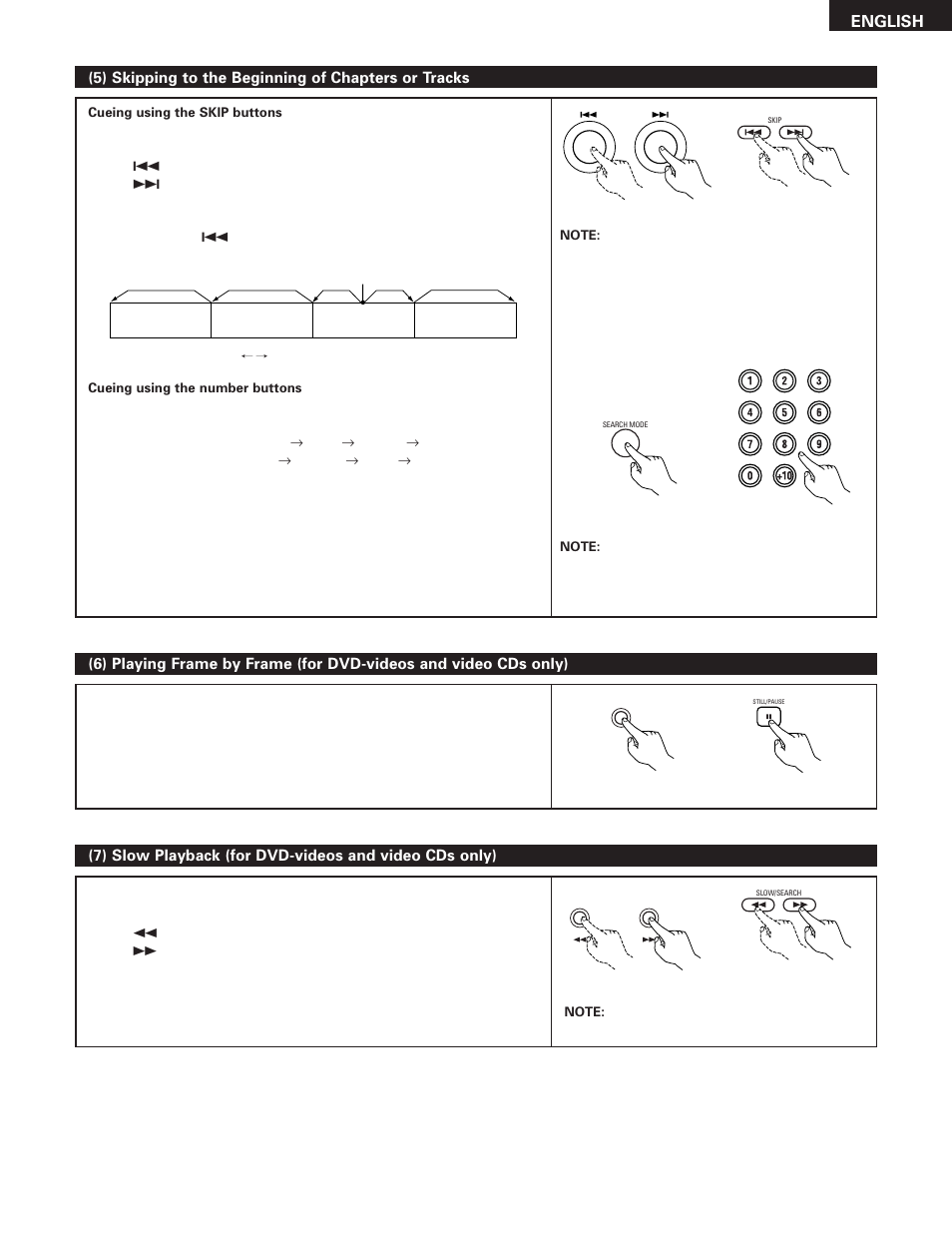 English | Denon DVD-5910 User Manual | Page 63 / 86