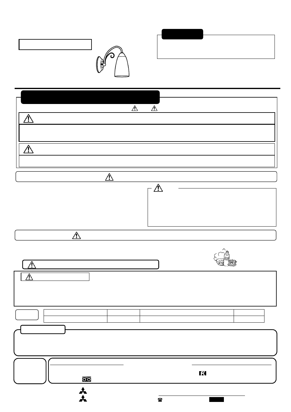 MITSUBISHI ELECTRIC LV4189 User Manual | 2 pages